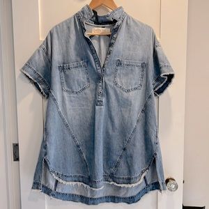 Free people denim tunic
